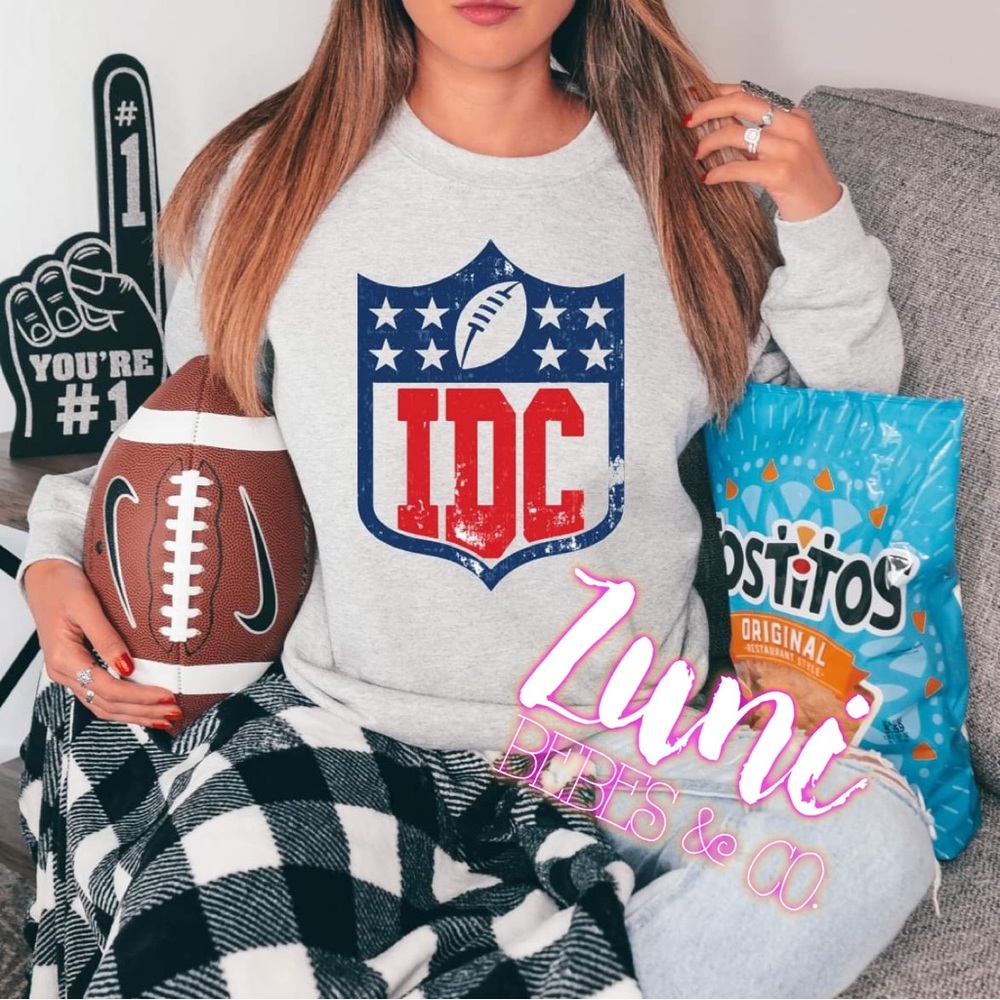 Idc Super Bowl sweatshirt